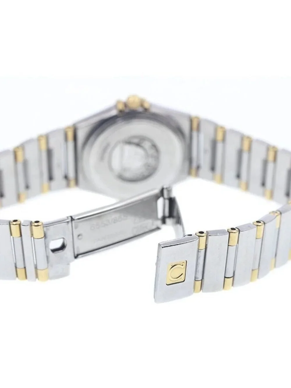 OMEGA Constellation 1362.30 Harf bar White Dial Quartz Ladies Watch_942082